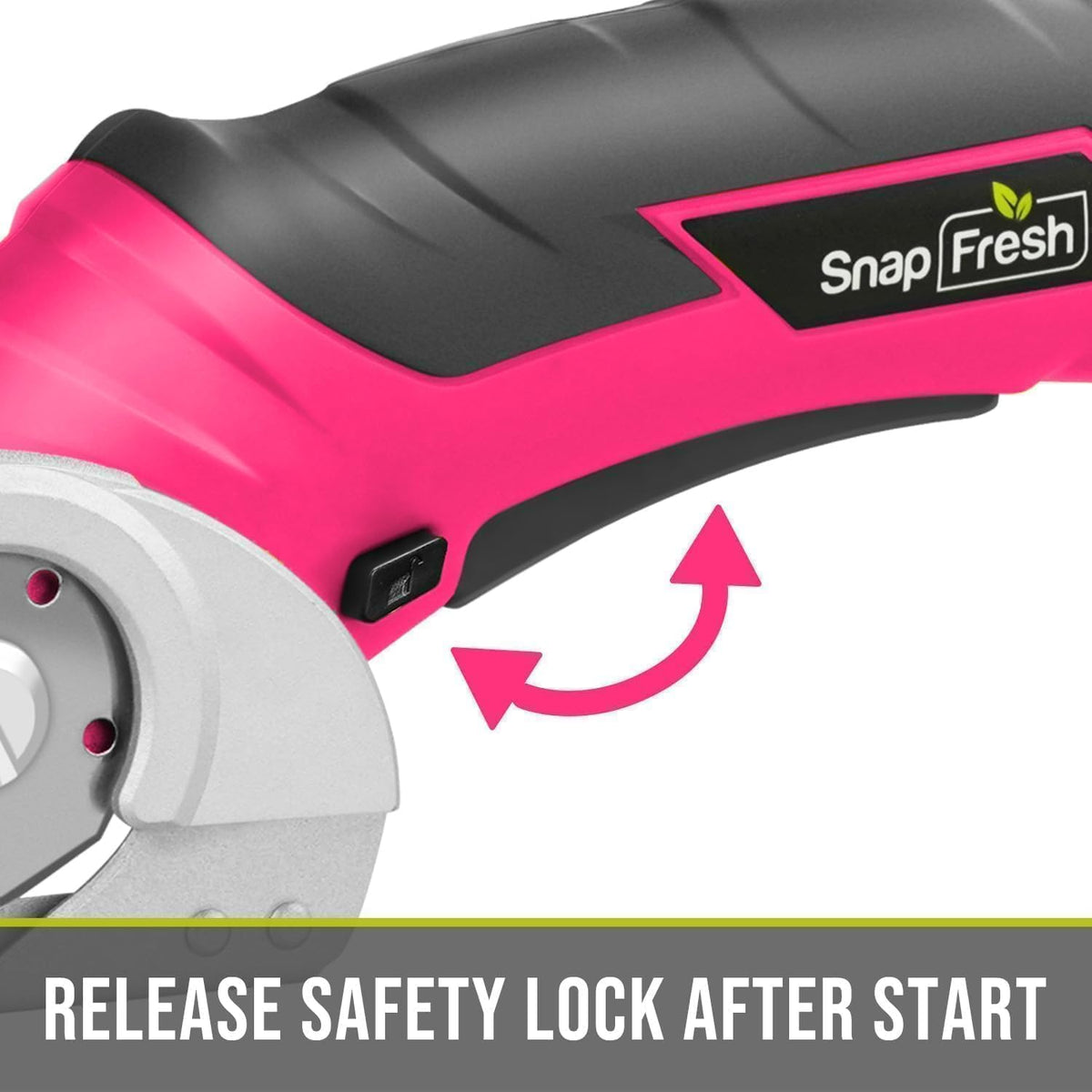 SnapFresh Cordless Electric Scissors, 4V Rechargeable Electric Box Cutter for...