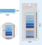 2000Pcs Sticky Tabs for Annotating Books, Page Markers for Notebooks - Image 4