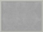Amanti Art Silver Framed Magnetic Board 20x26 Medium Vision Board