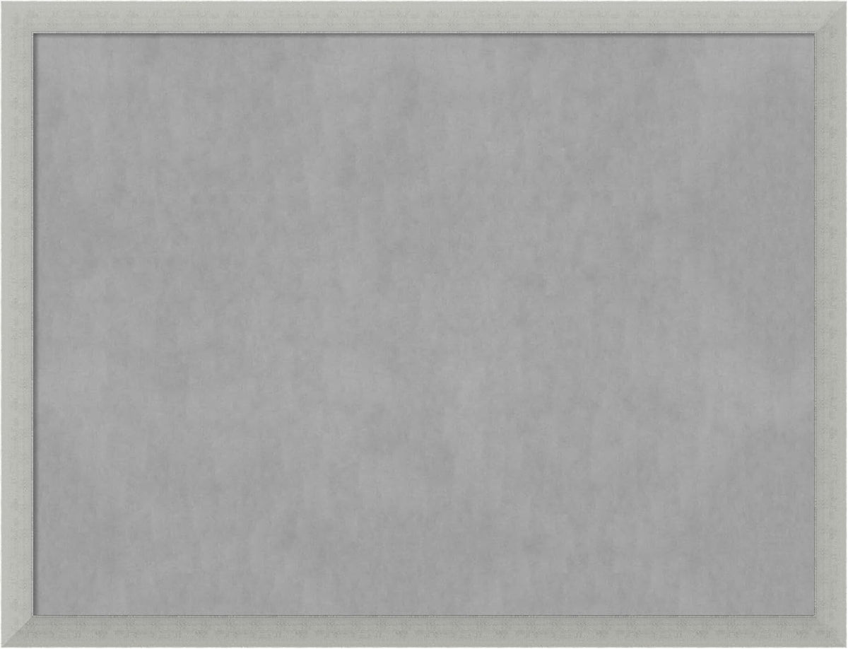 Amanti Art Silver Framed Magnetic Board 20x26 Medium Vision Board