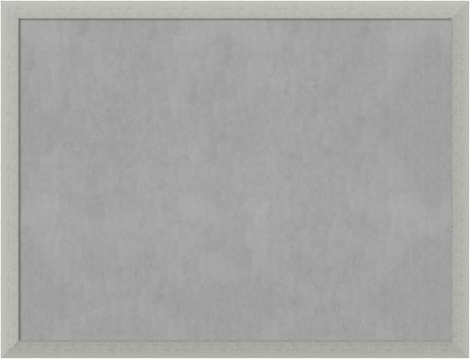 Amanti Art Silver Framed Magnetic Board 20x26 Medium Vision Board by AmantiArt
