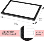 SXboxing Sticky Notes 4X6 Inches, 2 Pack Large Cute Self-Stick Pads, Bright - Image 4
