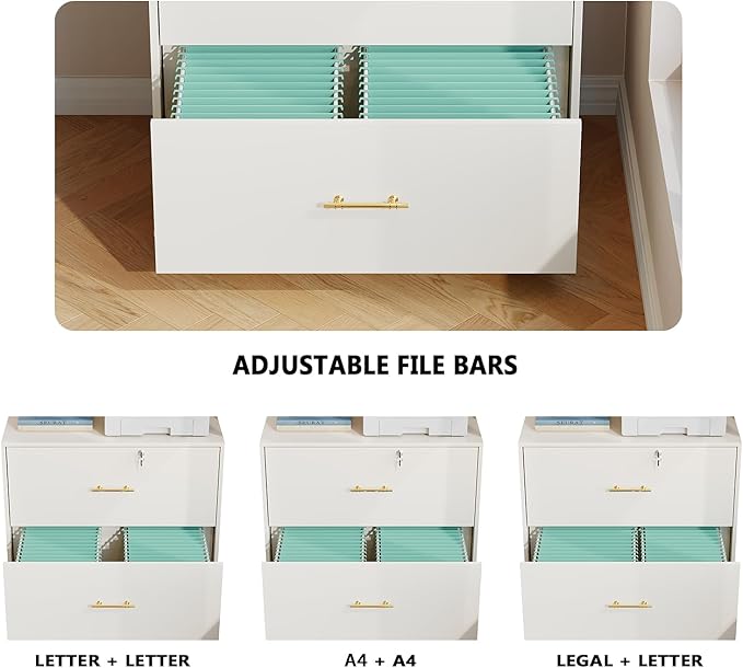 GFGWXW 2 Drawer Lateral File Cabinet - Image 4