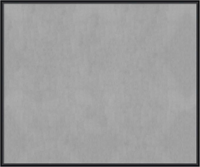 Amanti Art Black Framed Magnetic Board 41x49 Oversize Vision Board by AmantiArt