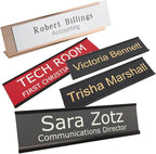 Made in USA Personalized Desk Name Plate – Custom Engraved Office Sign by GriffcoSupply