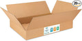 Large Shipping & Moving Boxes 30"L x 20"W x 4"H by IDLPackaging
