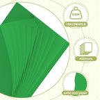 40 Sheets Cardstock 8.5x11, 65lb Dark Green Card Stock, Construction Paper - Image 3