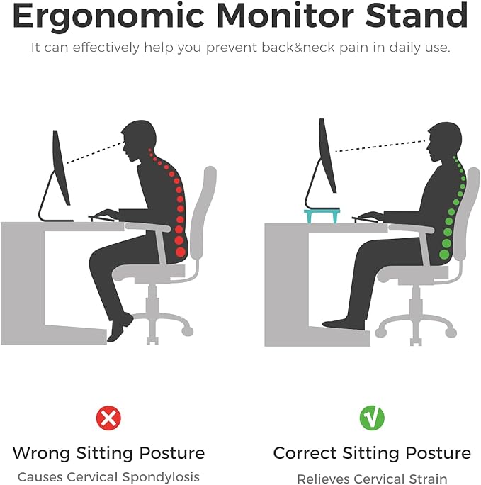 loukin Dual Monitor Stand Riser - Image 6