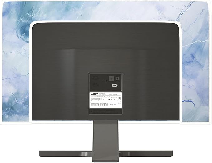 Baocicco Fashion Haze Blue Marble Screen TV Cover Cover 50, 52 Inch Waterproof - Image 5