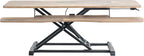 VIVO 48 inch Desk Converter, K Series, Height Adjustable Sit to Stand Riser