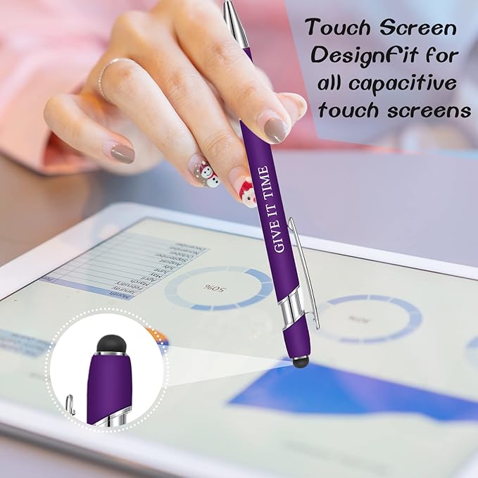 Zonon 12 Pcs Inspirational Pens Bulk Funny Ballpoint Pen - Image 5