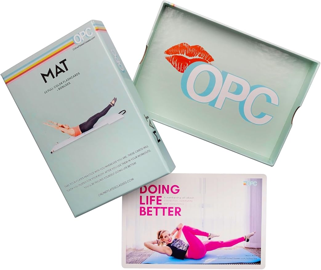OnlinePilatesClasses Mat Pilates Workout Planner - Image 3