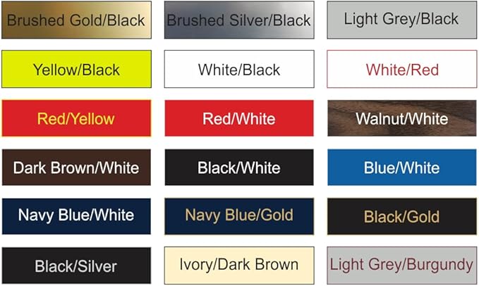 Custom Victorian Wall or Door Sign – Personalized Plastic Sign - Image 9