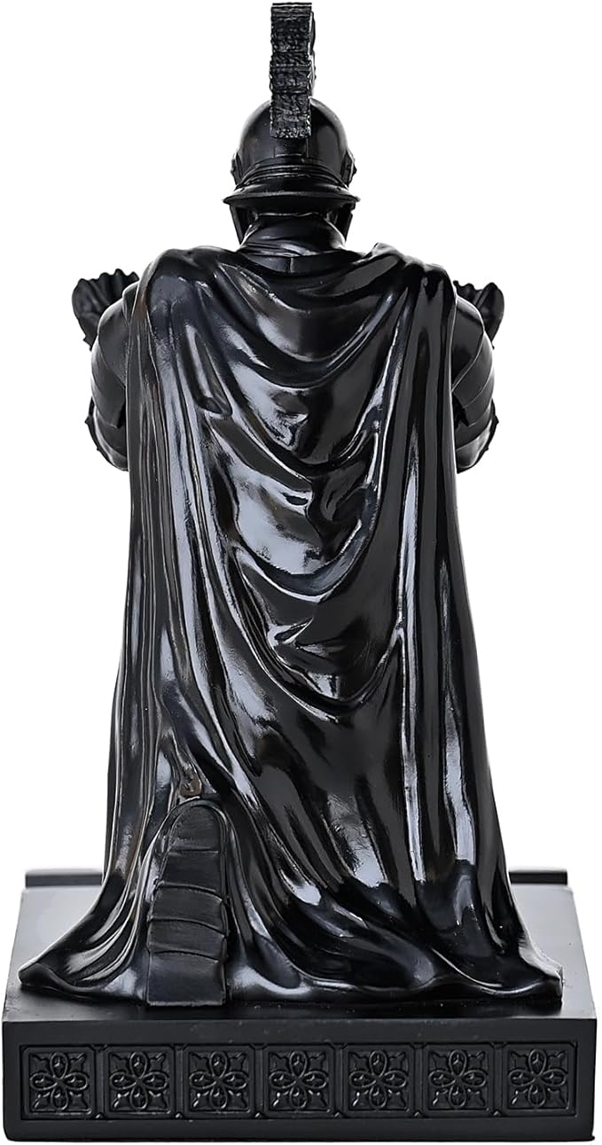 CYXStar Roman Praetorian Prefect Warrior Knight Pen Holder Desk Ornament Resin - Image 8