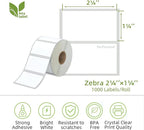 2.25" x 1.25" Direct Thermal Labels - Image 2