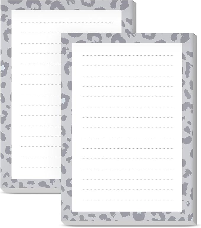 SXboxing Sticky Notes 4X6 Inches, 2 Pack Large Cute Self-Stick Pads, Bright by SXboxing