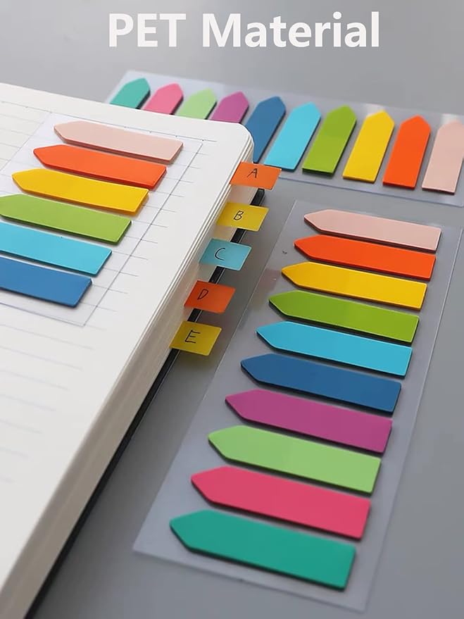 ELII 3600pcs Book Tabs, Writable Translucent Tabs - Image 8