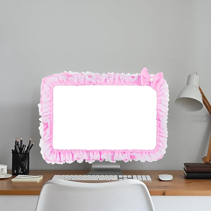 Kingshion 23"-27" Lovely Cute Computer Monitor Cover - Image 5