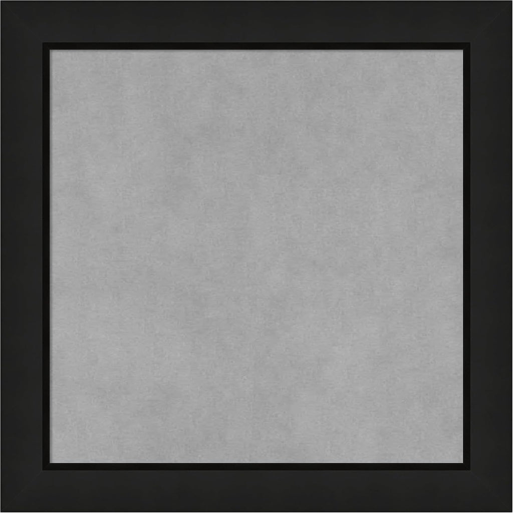 Amanti Art Black Framed Magnetic Board 19x19 Small Vision Board