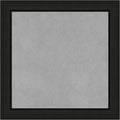Amanti Art Black Framed Magnetic Board 19x19 Small Vision Board by AmantiArt