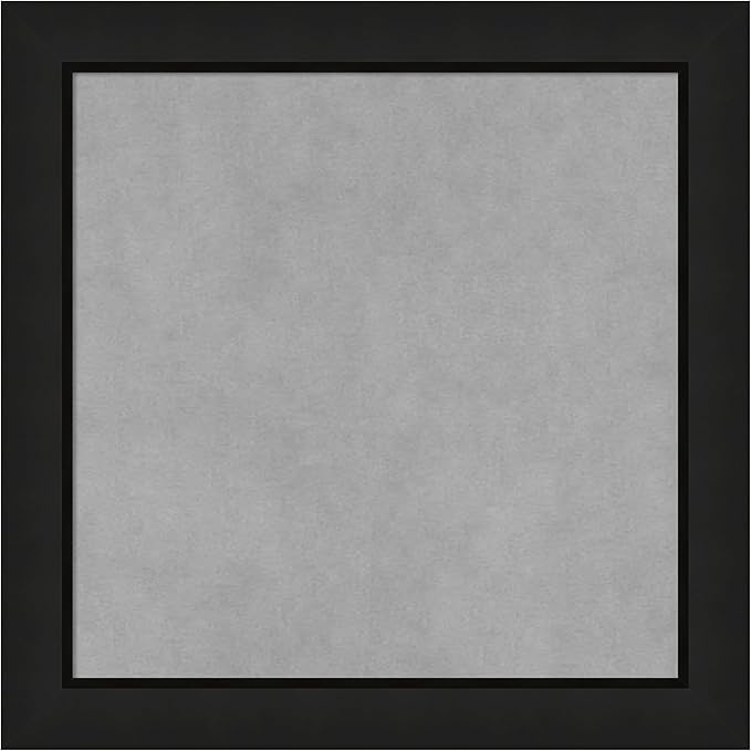 Amanti Art Black Framed Magnetic Board 19x19 Small Vision Board by AmantiArt