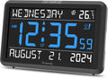 dreamsky large digital clock with date and day, main product view