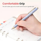 Taja Gel Pens, 0.5mm Fine Point Smooth Writing Pens - Image 6