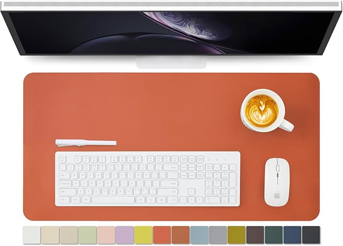 Leather Desk Mat by HOMIEAZICOZI