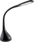 ottlite creative curves led desk lamp, black, main product view