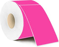 STARLIBOO 3"X5" Rectangle Neon Colored Labels, Removable Moving Labels by STARLIBOO