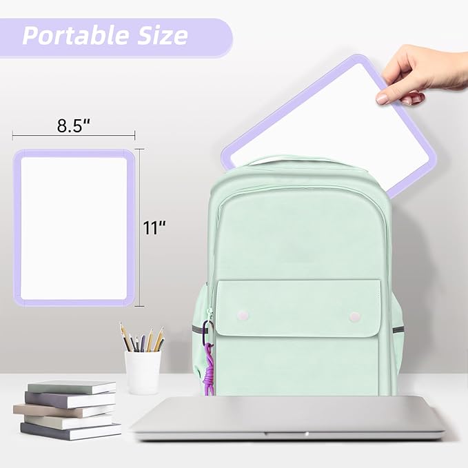VUSIGN Small White Board Dry Erase, 8.5'' x 11'' Magnetic Dry Erase Board - Image 5