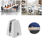 KSWLOR 20 PCS Office Desk Partition Support Bracket, Desk Divider Clamp - Image 5
