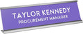 Custom Engraved Desk Plate | Personalized by 904Custom