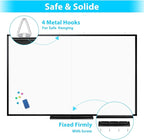 White Board Dry Erase 72x40, Large Magnetic Whiteboard Maxtek Dry Erase Boards - Image 4