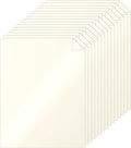 Silunkia 100 Sheets Cream Shimmer Cardstock 8.5 x 11 Ivory Paper, 200gsm/75lb by Silunkia