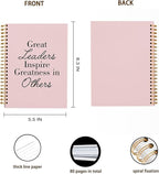 OXW Blush Notebooks for Work, Employee Appreciation Gifts, Leadership Gifts - Image 5