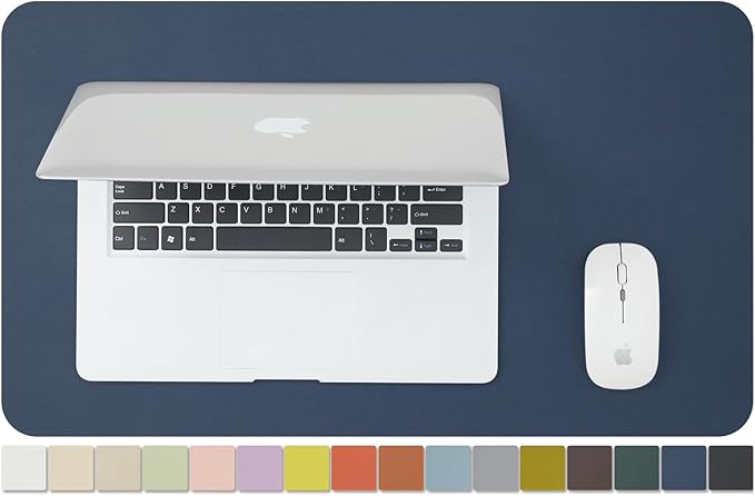 Leather Desk Mat by HOMIEAZICOZI