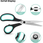 School Office Scissors Bulk, Office Home Sewing Fabric Supplies, - Image 5
