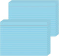 JINMIKEJI Blue Ruled Index Cards 5x7 Inch by JINMIKEJI