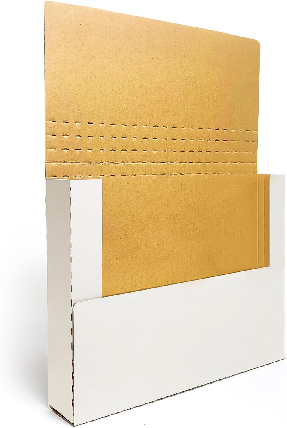 letter size corrugated mailer,11x8x2'',height adjustable, main product view