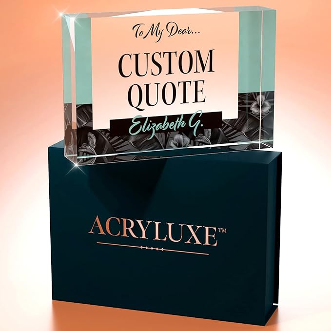 Custom Acrylic Sign Personalized, Custom Desk Name Plate, 18 Styles, - Image 9