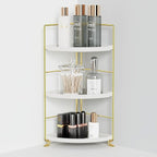JANUS LiANG 3-Tier Bathroom Organizer Countertop, Corner Bathroom Counter by JANUSLiANG