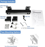 AEONS Under Desk Cable Management Tray Wire Cord Organizer Removable C Clamp - Image 3