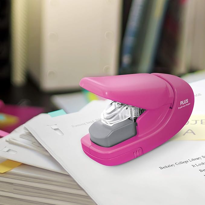 Plus Paper Clinch Staple-Free Stapler - Image 7