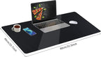 Leather Desk Pad, Mouse Pad, Non-Slip Desk Protector Mat, Leather Desk Blotter - Image 5