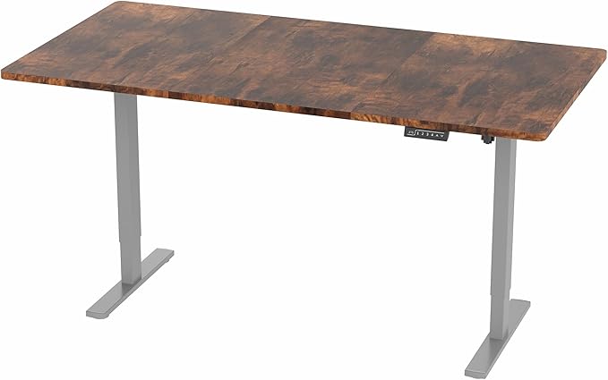 VIVO Electric 71 x 36 in Rustic Standing Desk, Memory Height Adjustment - Image 9