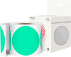 3 Inch Round Color Coding Labels by Unknown