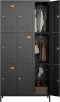 SUPEER 9 Doors Metal Lockers for Employees by SUPEER