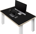 ZORESYN Large PU Leather Desk Mat Black 51.2x27.6 Inches, Waterproof Gaming by ZORESYN