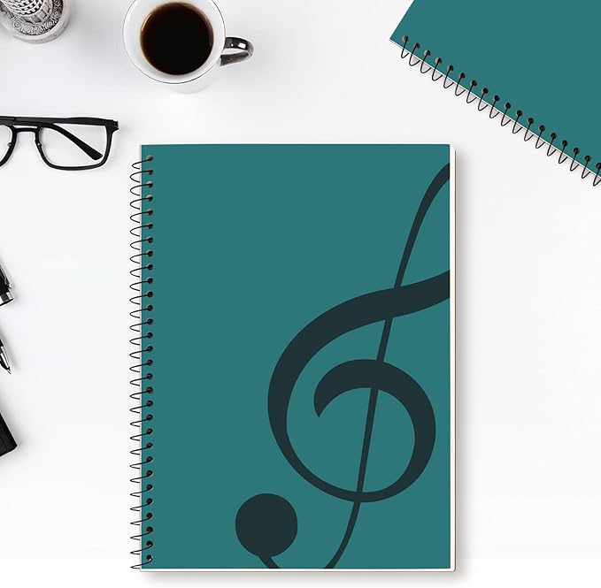 MOREYES Music Notebook Composition Manuscript Staff Notebook - Image 7